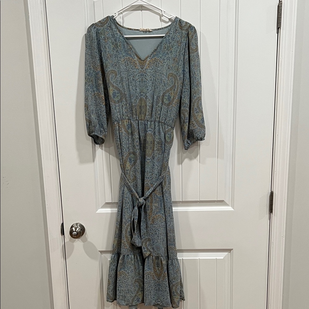 Paisley Midi Dress